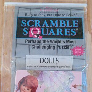 Vintage Scramble Square Puzzle ~ Dolls